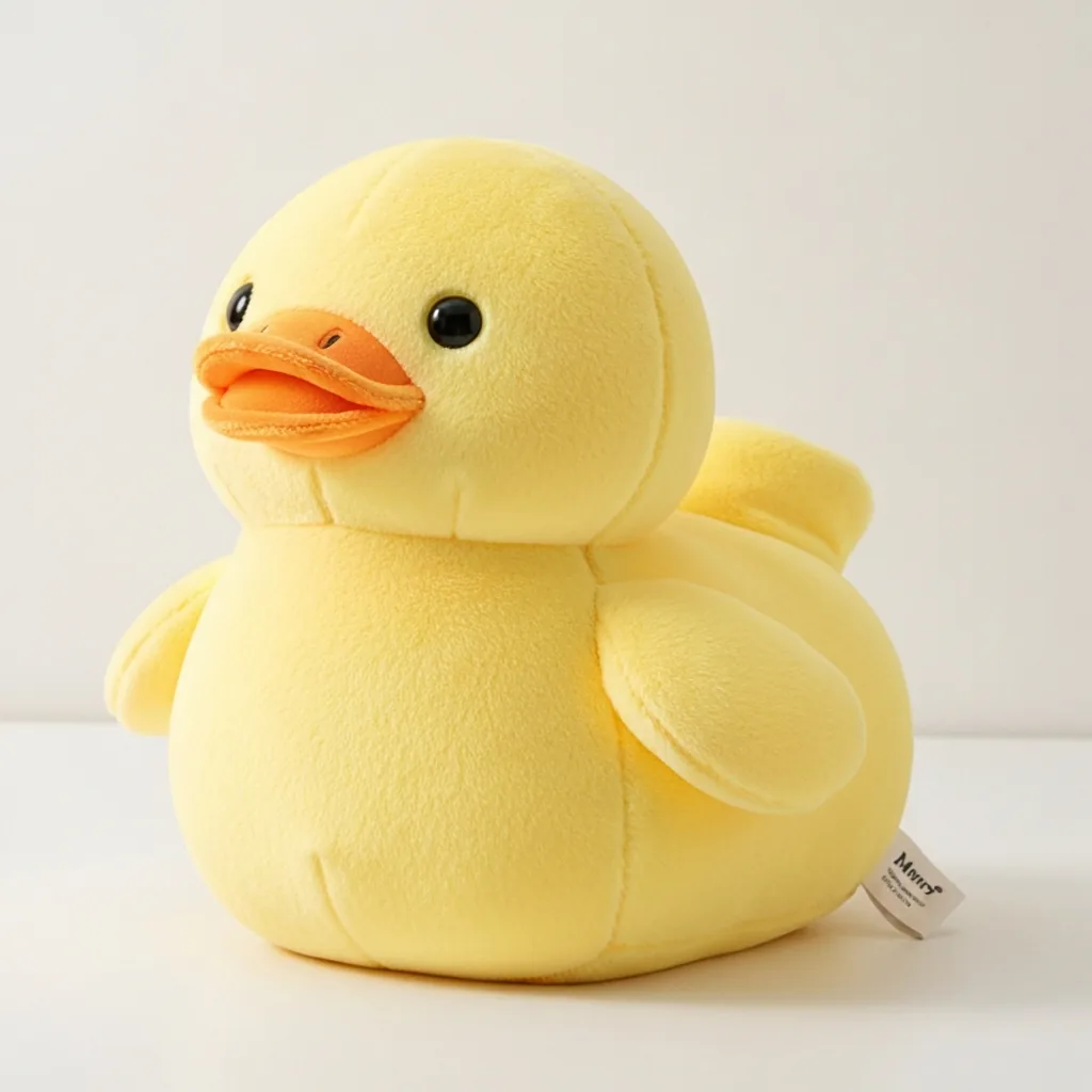 Bouillotte Peluche Canard Micro-ondes vue 2