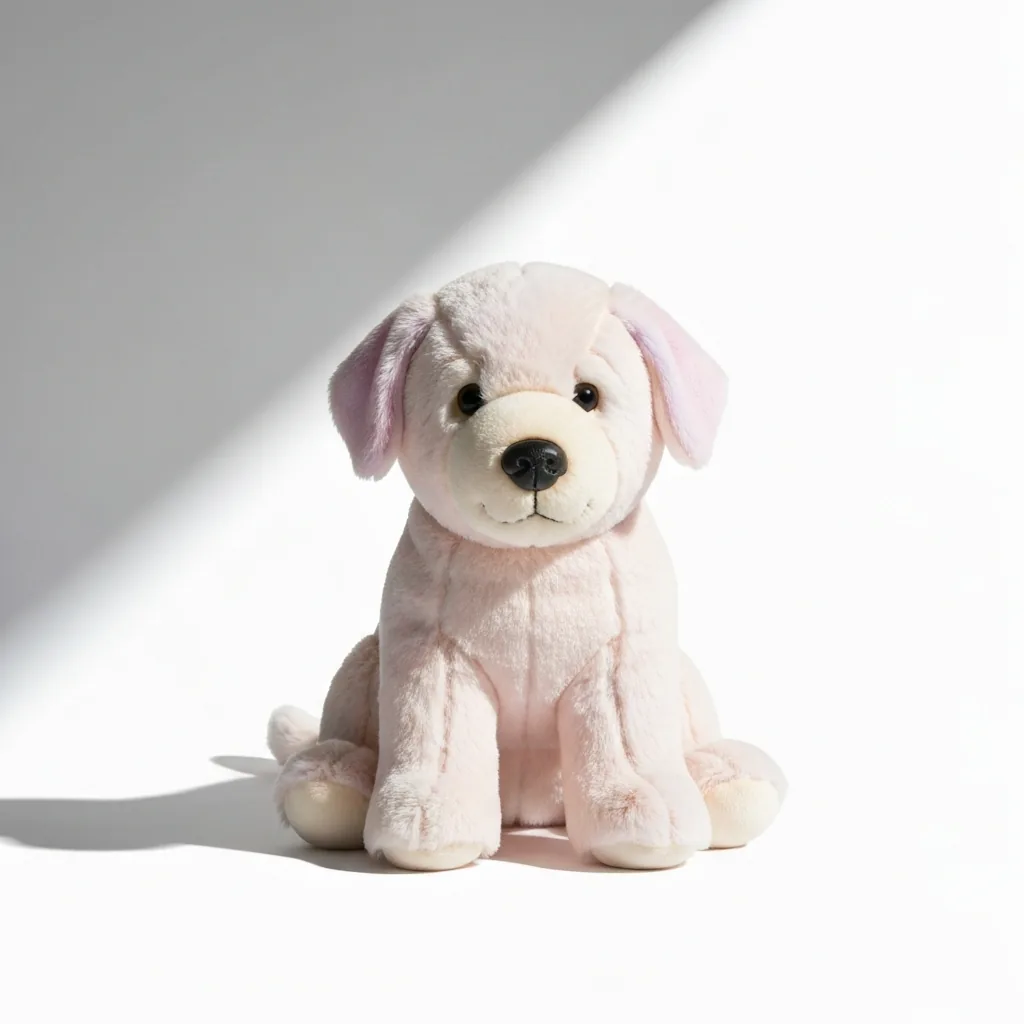 Bouillotte Peluche Chien Labrador Micro-ondes vue 2