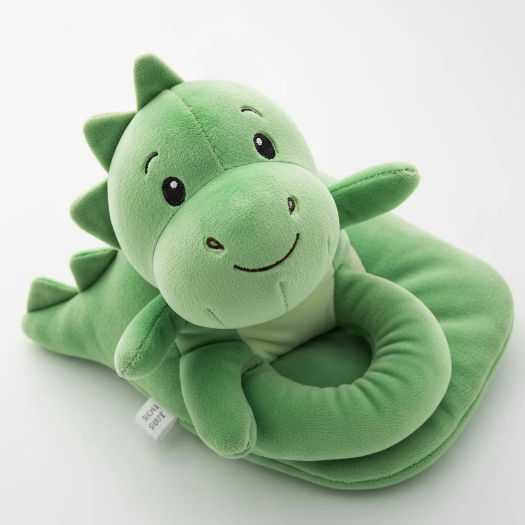 Bouillotte Peluche Dinosaure Micro-ondes