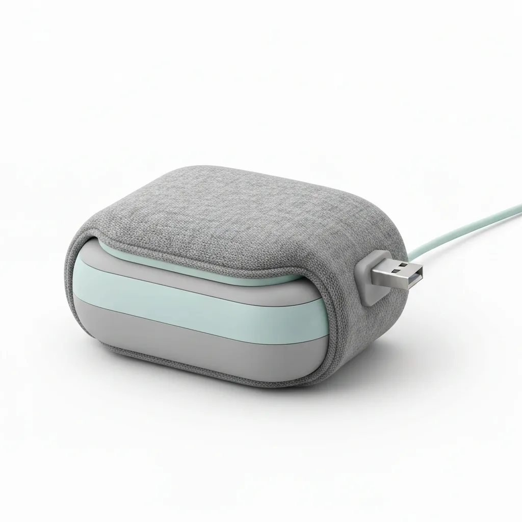 Ceinture Chauffante Électrique USB Ventre vue 2