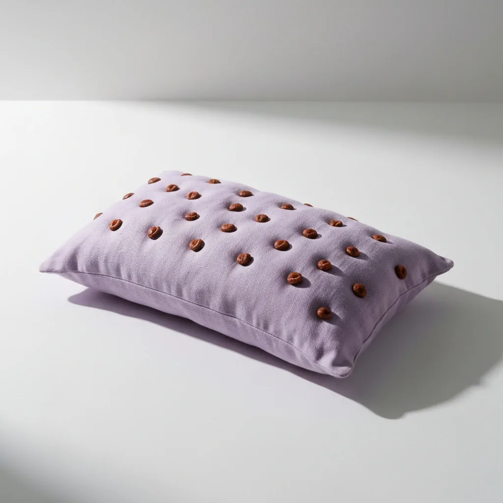 Coussin Noyaux de Cerise Rectangulaire