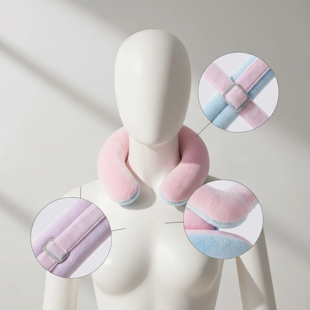 Tour de Cou Chauffant Cervical Peluche vue 2